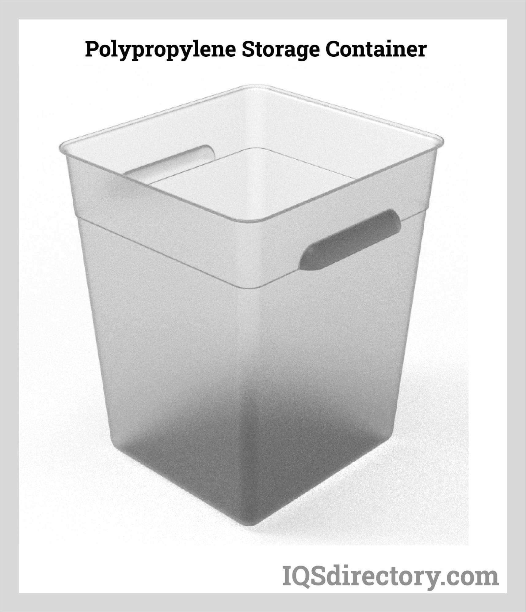 Restaurant Kitchen Utensils Plastic Polypropylene Food Container