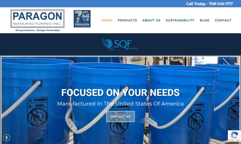 Paragon Manufacturing, Inc.